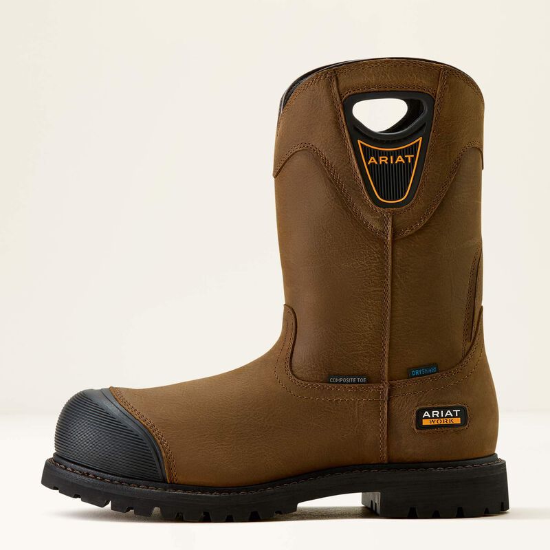 Ariat Longview Shock Shield Pull On Waterproof Comp Toe 10063853