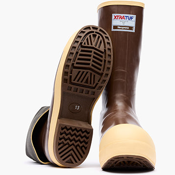 Xtratuf 15" Steel Toe Insulated Rubber Work Boot Waterproof EH 22273G