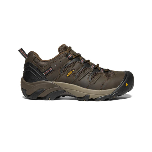 KEEN Men's Lansing Low Brown Steel Toe EH 1023205
