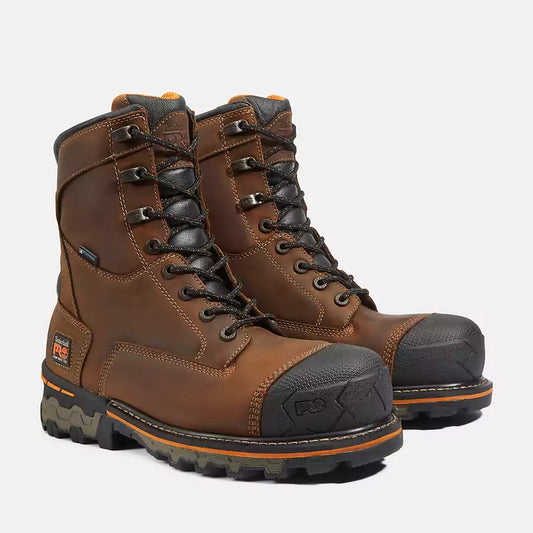 Timberland Pro Men's Booondock 8" Brown Comp. Toe EH 92671
