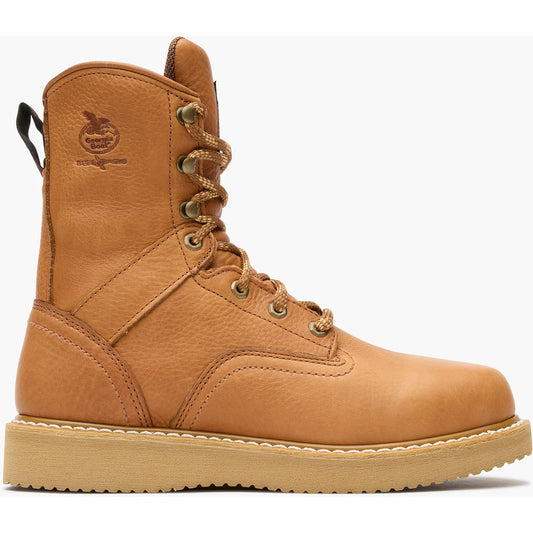 Georgia Boot Wedge Steel Toe 8 inch Lace Up Work Boot EH G8342