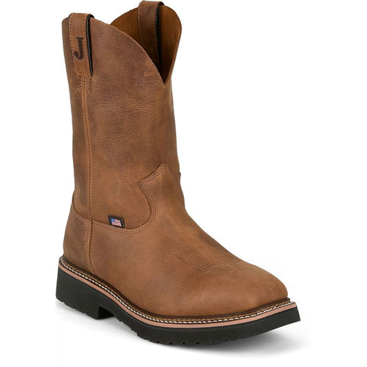 Justin Men's Ames Steel Toe EH USA Made HL4223
