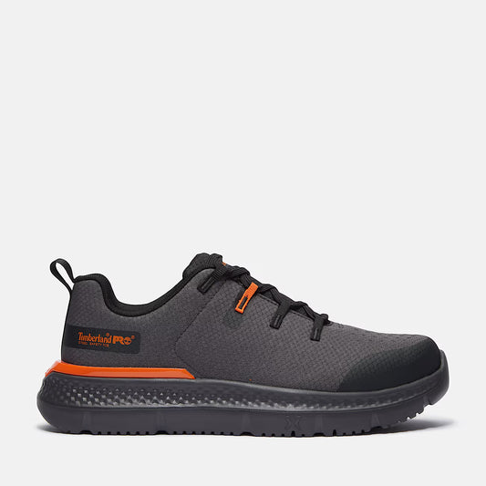 Timberland Pro Men's Intercept Grey & Orange Steel Toe EH A5ME3