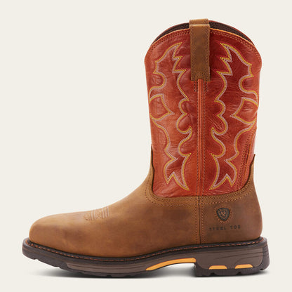 Ariat Workhog Red Dark Earth Steel Toe 10006961