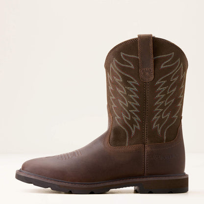 Ariat Groundbreaker Brown Square Toe Soft Toe 10020059