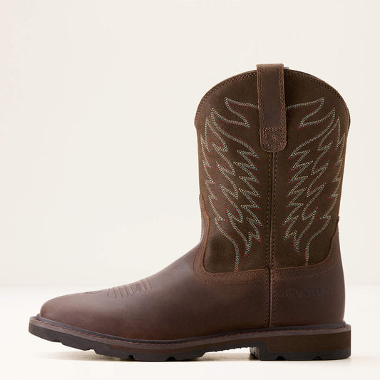 Ariat Groundbreaker Brown Square Toe Soft Toe 10020059