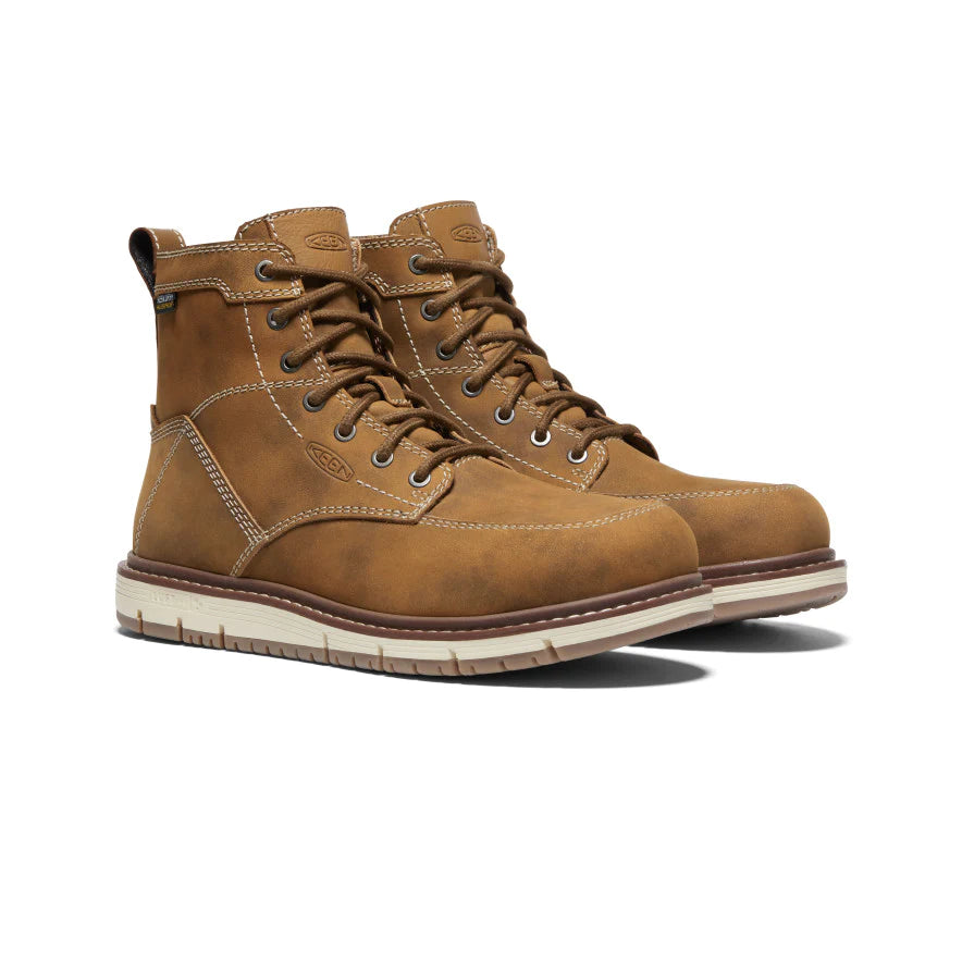 KEEN Women's San Jose Alloy Toe Gingerbread Waterproof EH 1026369 KEEN Women's San Jose Alloy Toe Gingerbread Waterproof EH 1026369