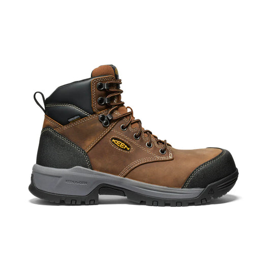 KEEN Men's Evanston Brown Carbon Fibre Toe Waterproof EH 1029149
