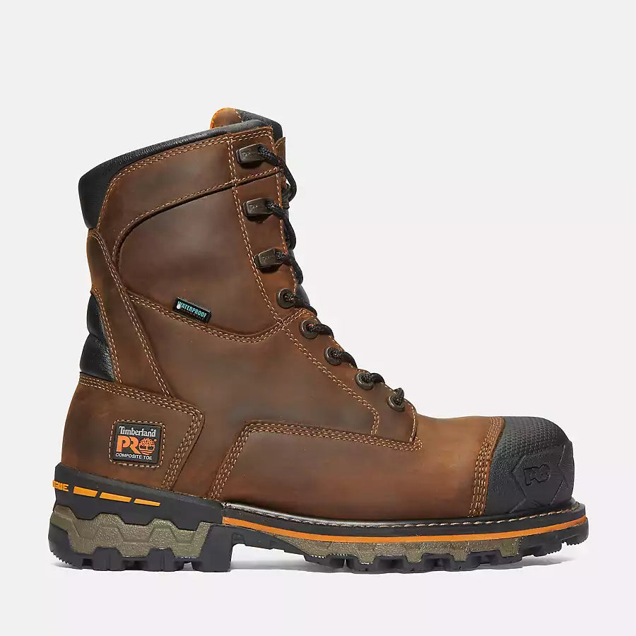 Timberland Pro Men's Booondock 8" Brown Comp. Toe EH 92671
