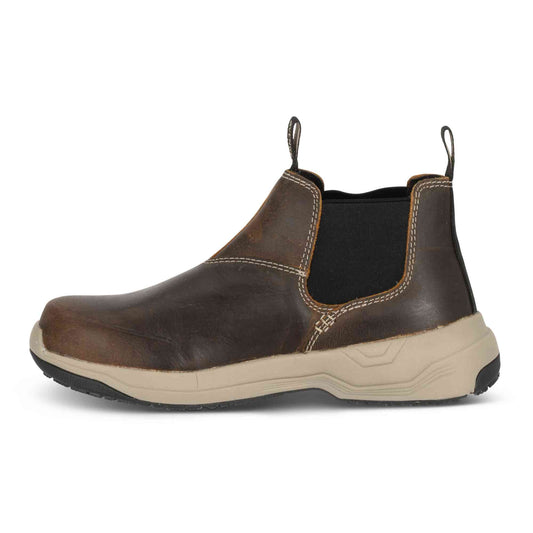 Avenger Womens Foreman Max Romeo Brown Comp. Toe EH A9104