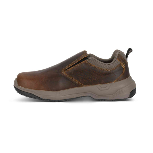 Avenger Womens Foreman Max Low Brown Comp. Toe EH A9106
