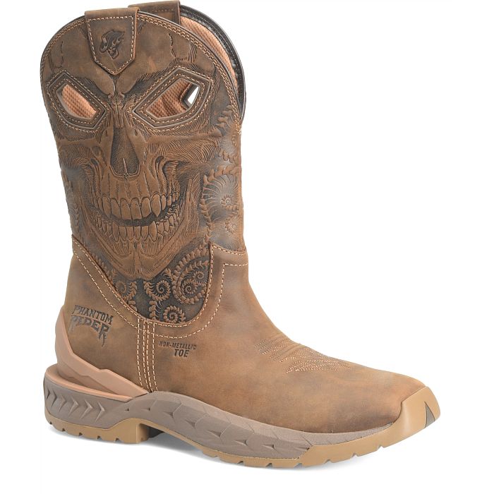Double H Phantom Rider Hellstinger Square Toe Comp. Toe Waterproof EH PH6008