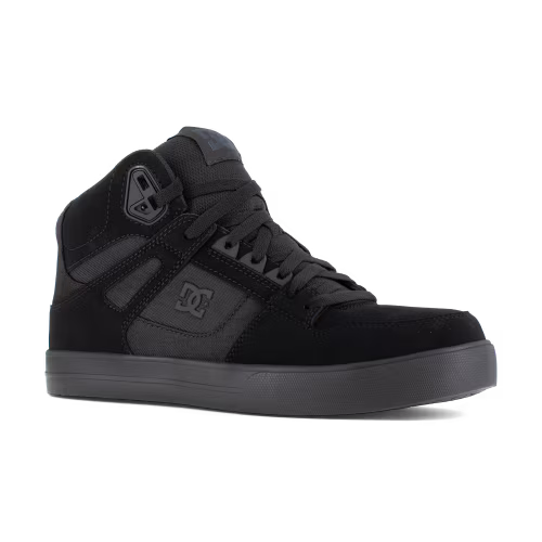 DC Mens Pure Work Mid Black Comp. Toe EH DC60206