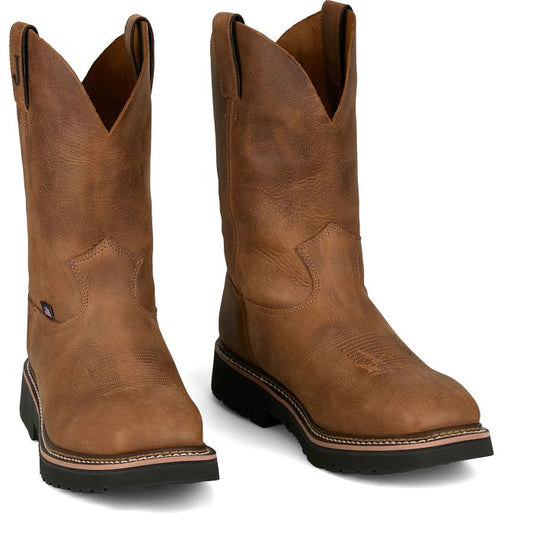 Justin Men's Ames Steel Toe EH USA Made HL4223