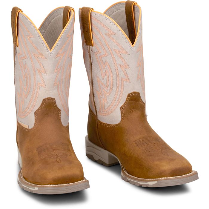 Justin Men's Lytle Rust Bone Steel Toe Waterproof EH MV4595