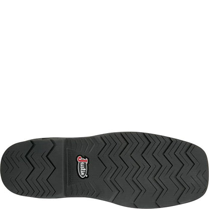 Justin Men's Drifter Black Steel Toe Waterproof EH PD4065