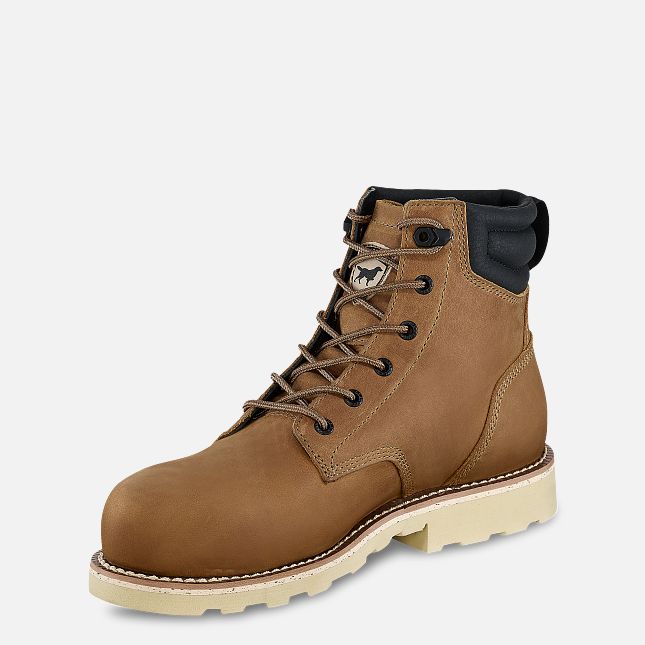 Irish Setter Pipestone Tan 90 Degree Steel Toe EH 84602