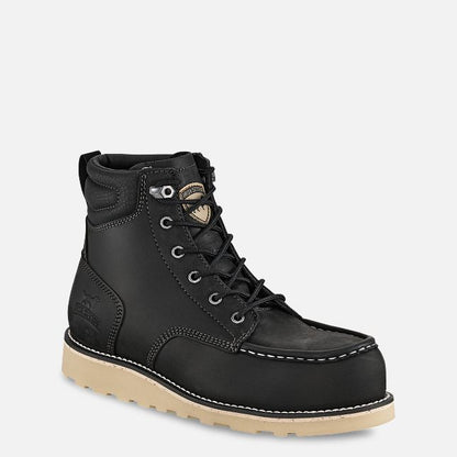 Irish Setter Pipestone Black Wedge Steel Toe EH 84634