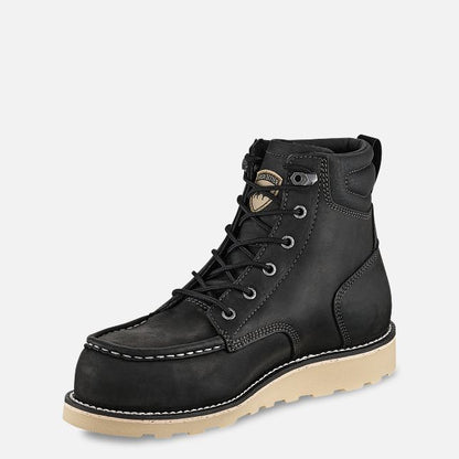 Irish Setter Pipestone Black Wedge Steel Toe EH 84634