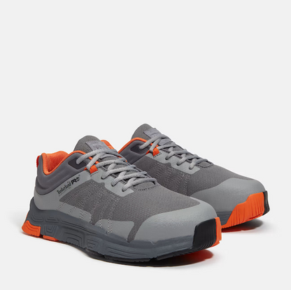 Timberland Pro Men's XR-1 Grey & Orange Alloy Toe EH A67JK