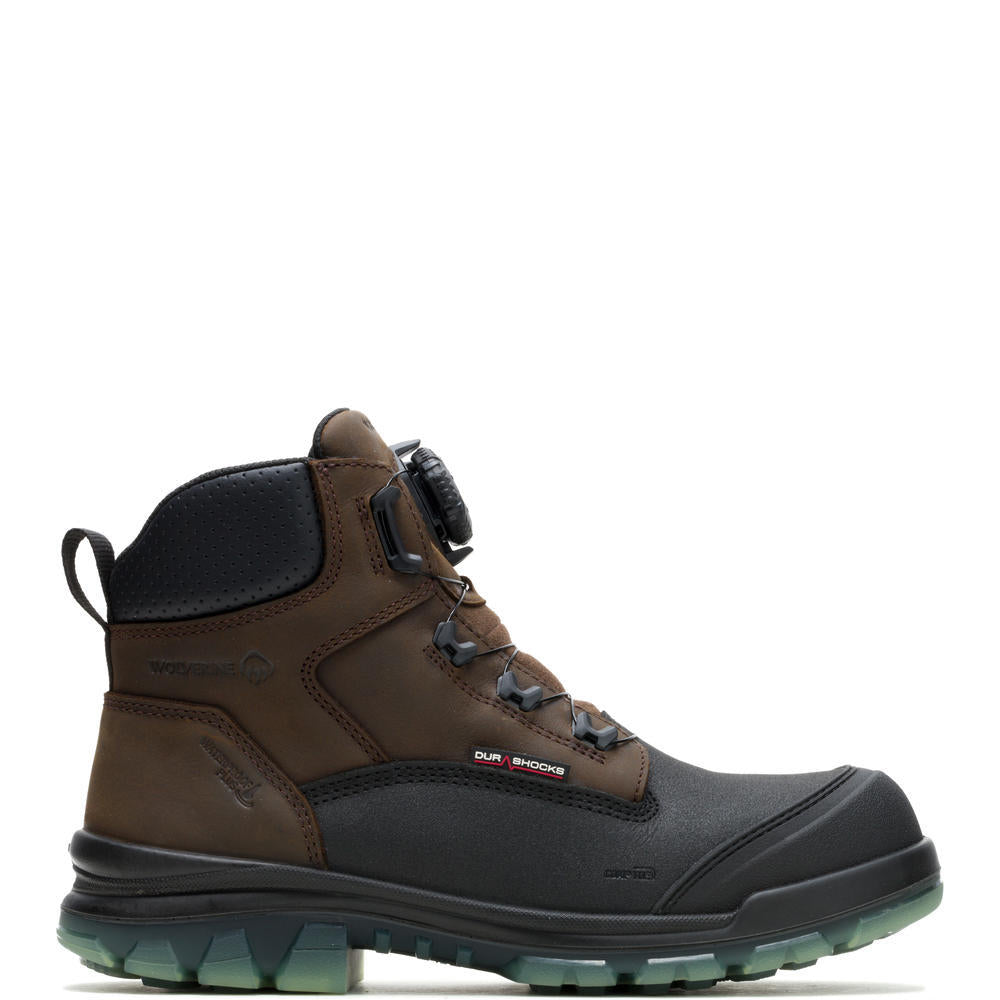 Wolverine Durashocks Icon Derrick Boa Lace Waterproof Comp Toe  EH W261128
