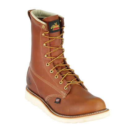 Thorogood 8" Plain Toe Tobacco Steel Toe 804-4364
