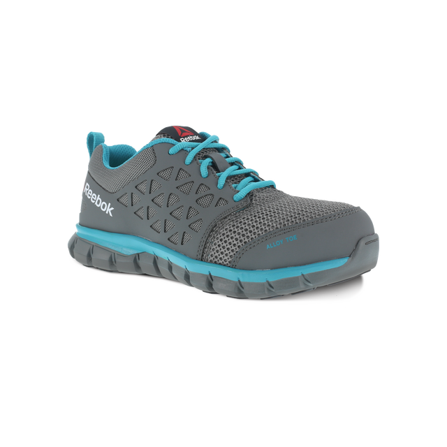 Reebok Women's Sublite Blue and Grey Comp. Toe ESD RB045